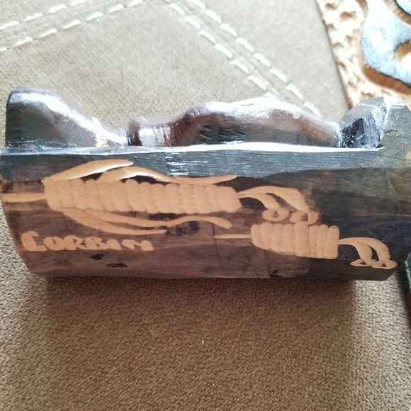 JAMAICAN Primitive Trival Island Wood Carving and Totem - Picture 4 of 8